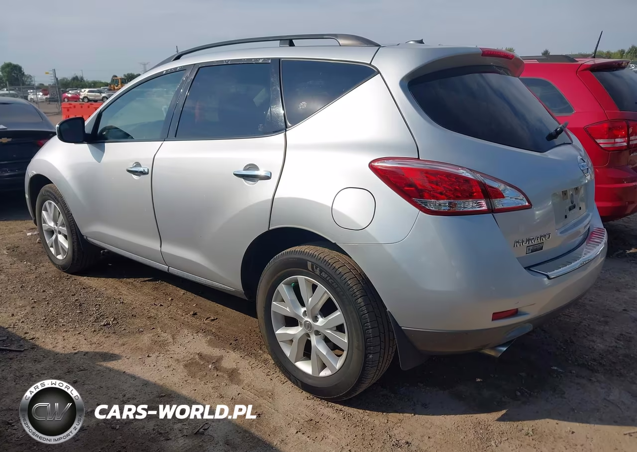 2011 Nissan Murano Sl VIN:JN8AZ1MW9BW174989 - 3