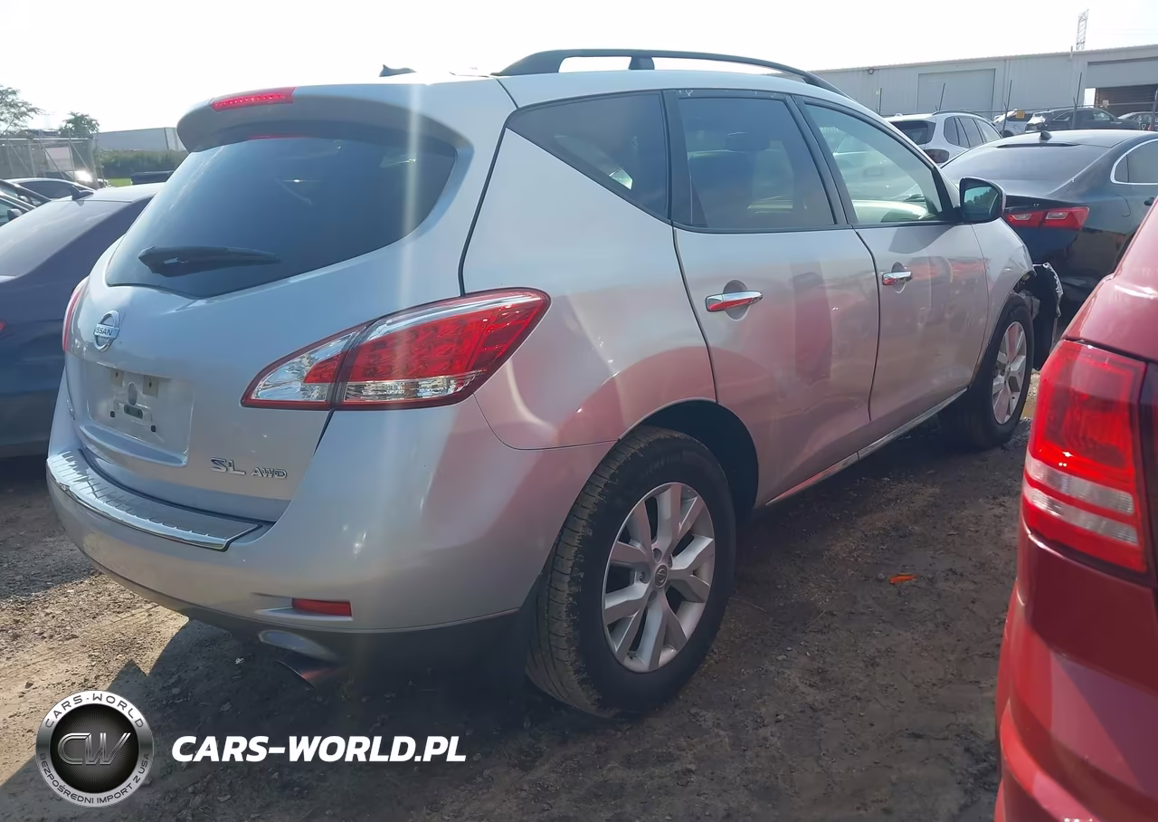 2011 Nissan Murano Sl VIN:JN8AZ1MW9BW174989 - 4