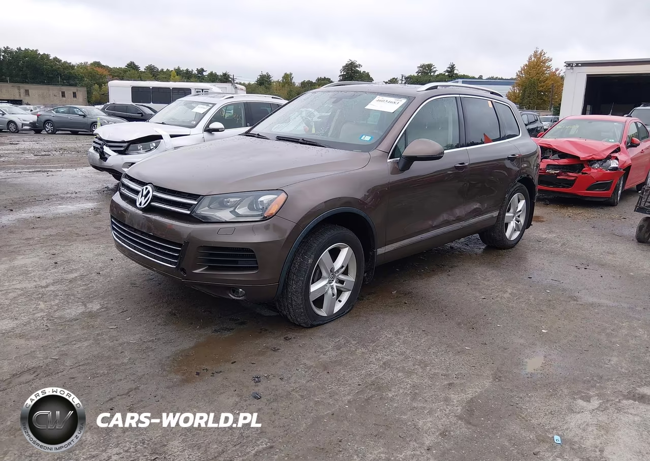 2011 Volkswagen Touareg Tdi Lux VIN:WVGFK9BP2BD007297 - 2