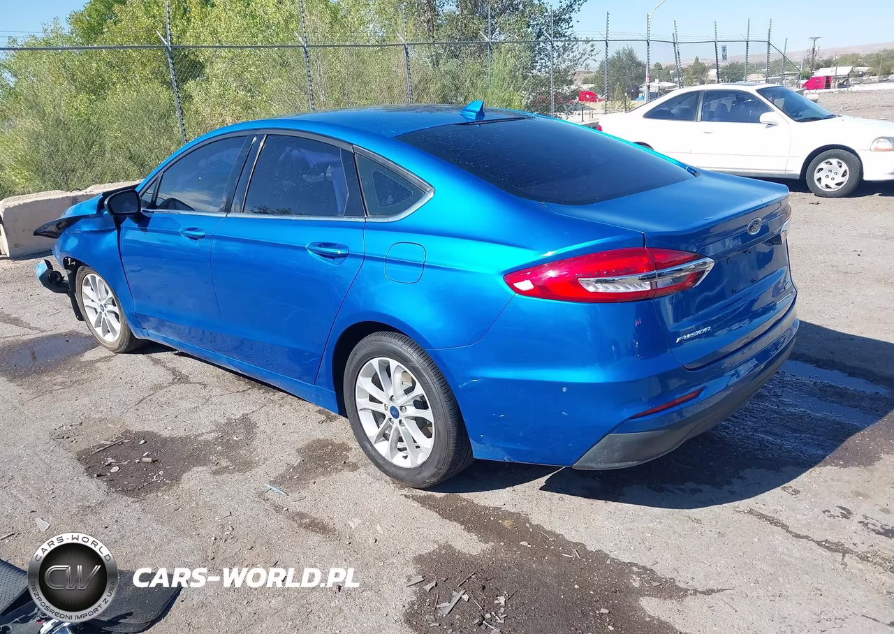 2020 Ford Fusion Se VIN:3FA6P0HD2LR189077 - 3