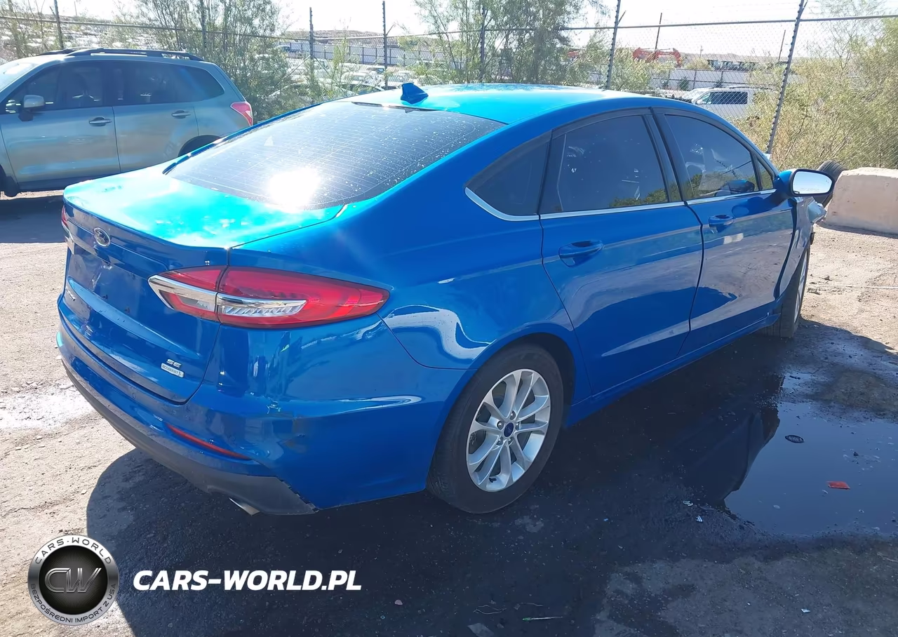 2020 Ford Fusion Se VIN:3FA6P0HD2LR189077 - 4