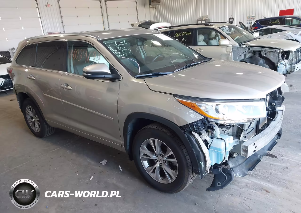 2015 Toyota Highlander Xle V6 – zdjęcie 1 z 17