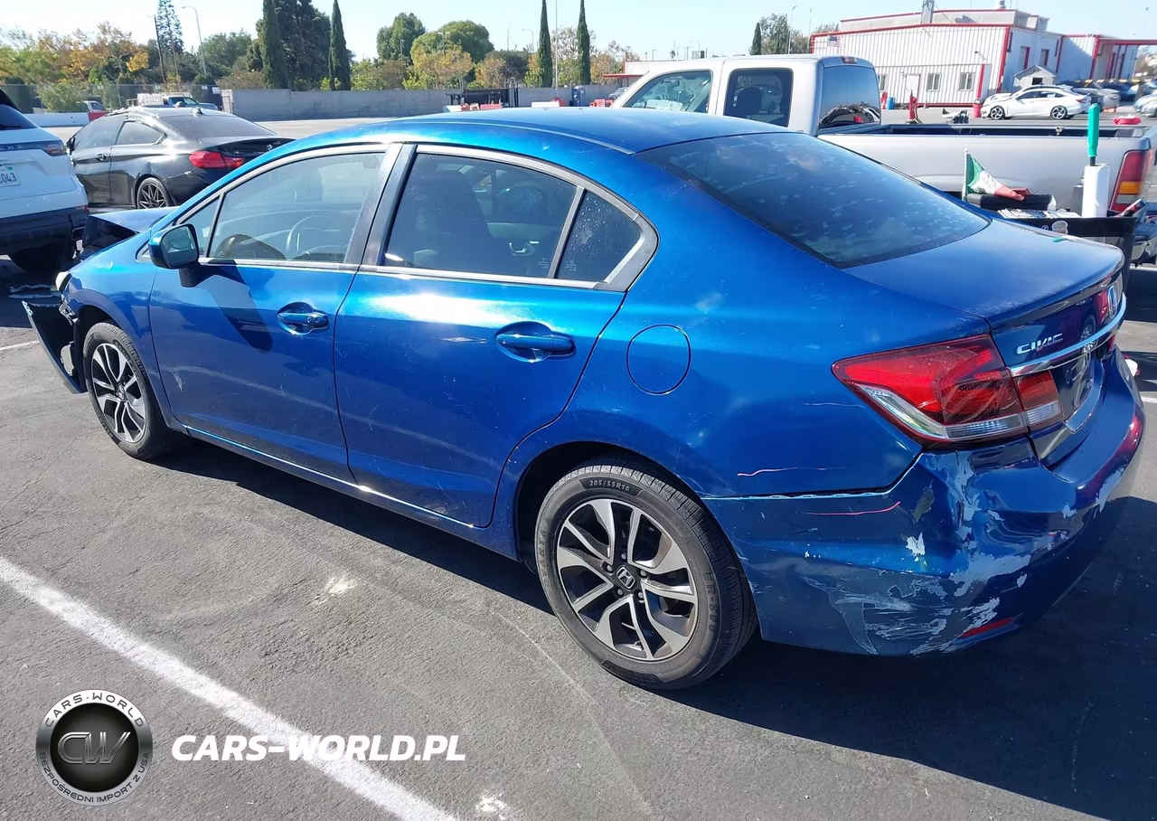 2014 Honda Civic Ex VIN:19XFB2F86EE264691 - 3