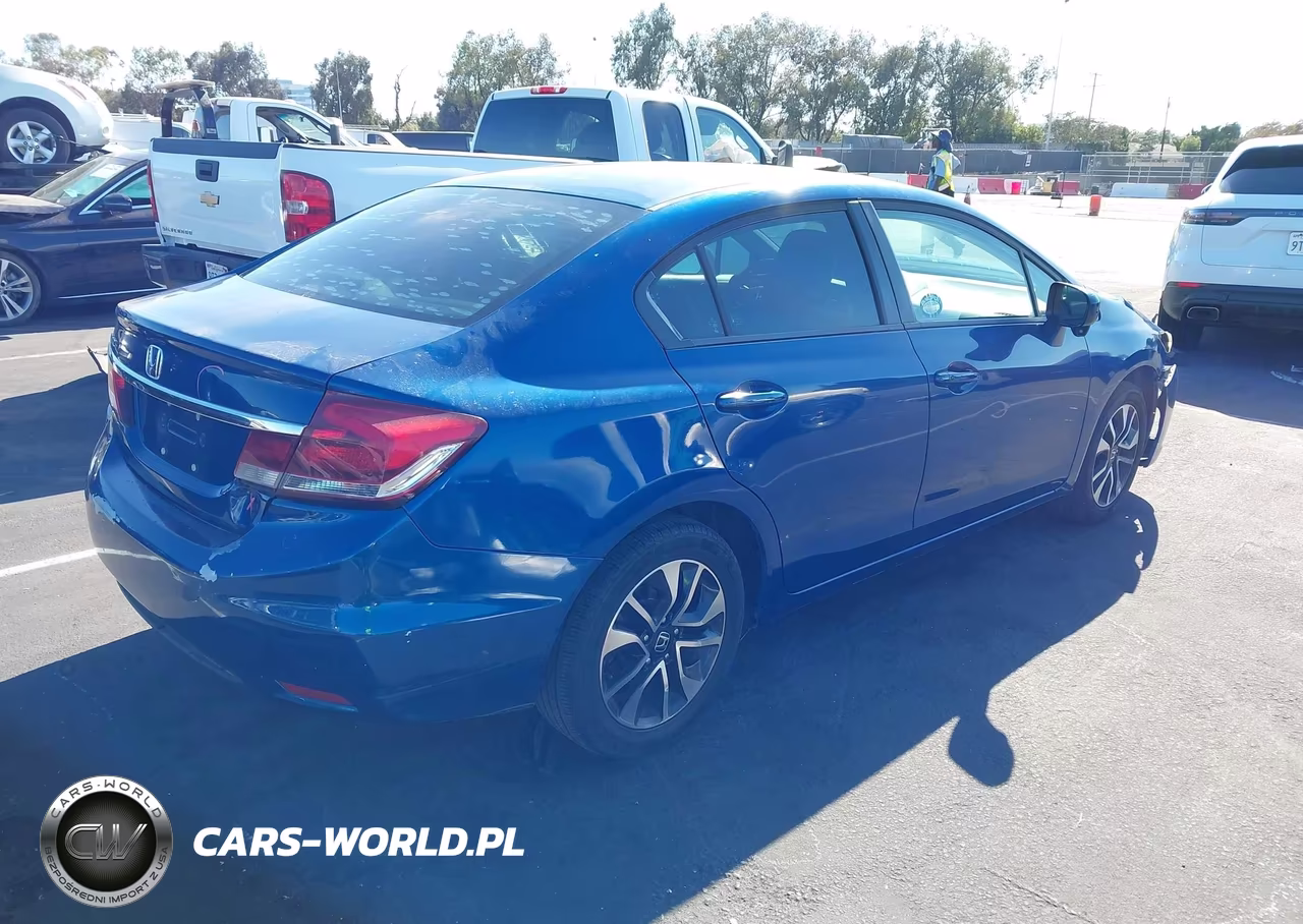 2014 Honda Civic Ex VIN:19XFB2F86EE264691 - 4