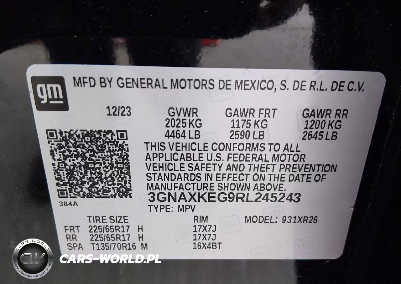 2024 Chevrolet Equinox Fwd Lt VIN:3GNAXKEG9RL245243 - 9