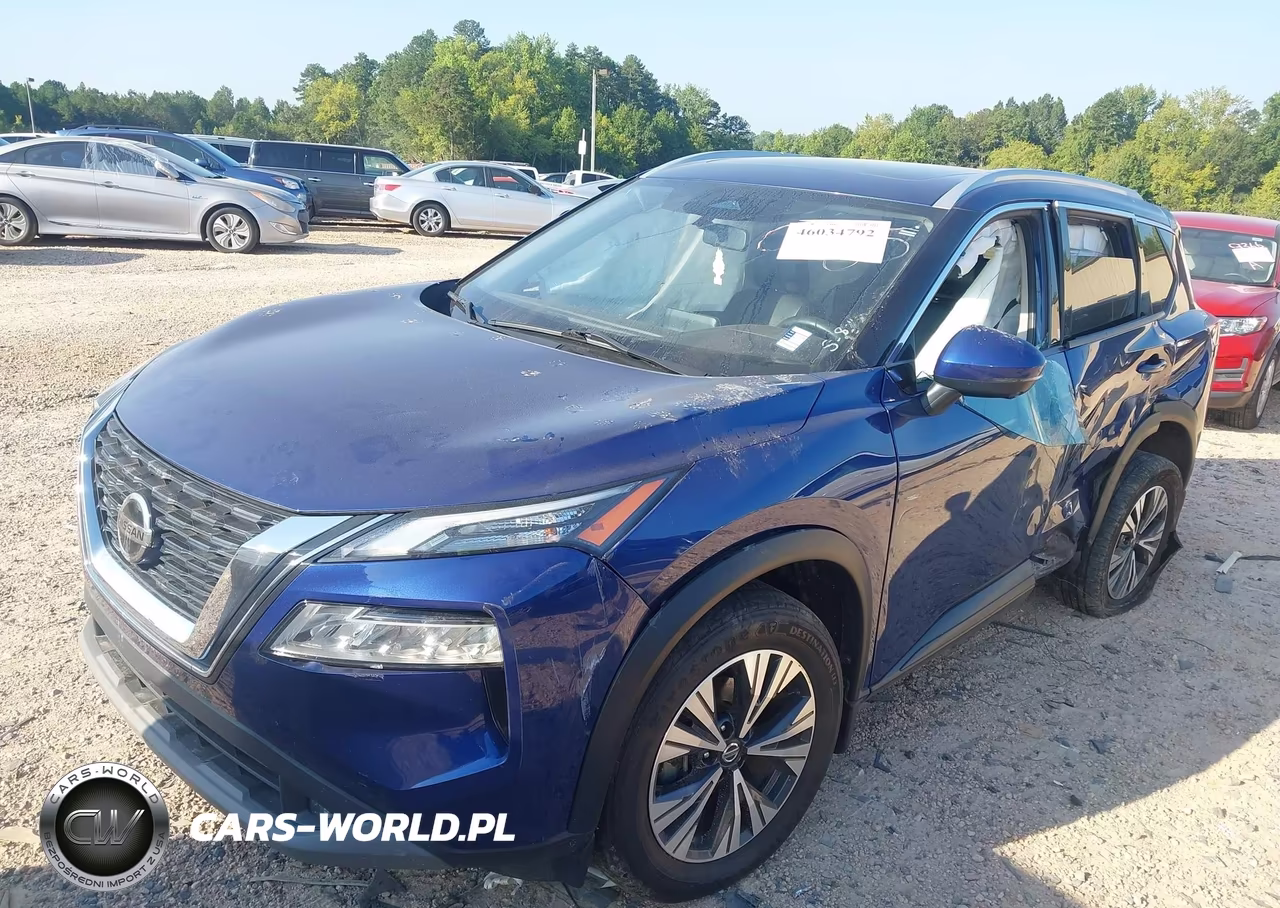 2021 Nissan Rogue Sv Fwd VIN:JN8AT3BA0MW000185 - 2