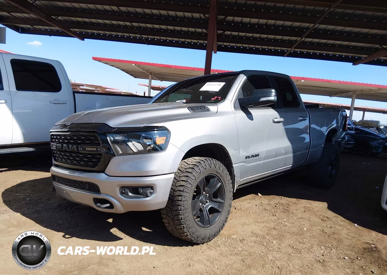 2022 Ram 1500 Big Horn 4X4 6'4 Box VIN:1C6SRFBT1NN139600 - 2
