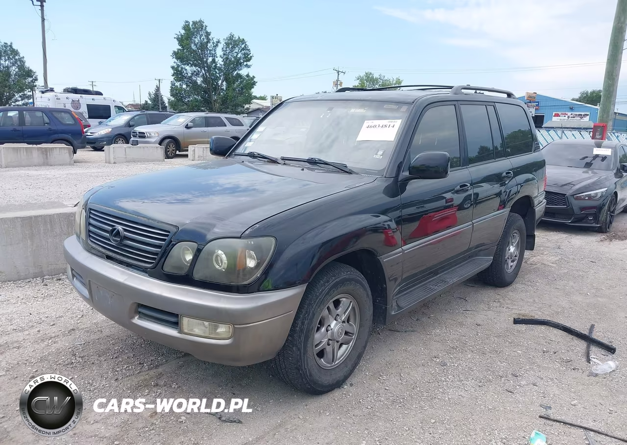 2001 Lexus Lx 470 VIN:JTJHT00W813505067 - 2