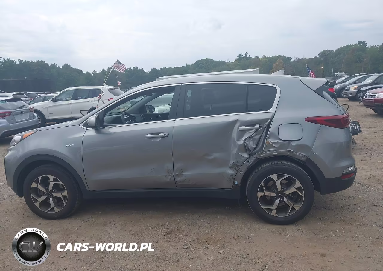 2022 Kia Sportage Lx VIN:KNDPMCAC9N7014314 - 14