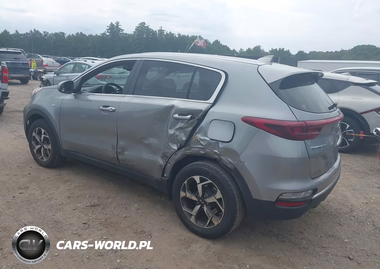 2022 Kia Sportage Lx VIN:KNDPMCAC9N7014314 - 3