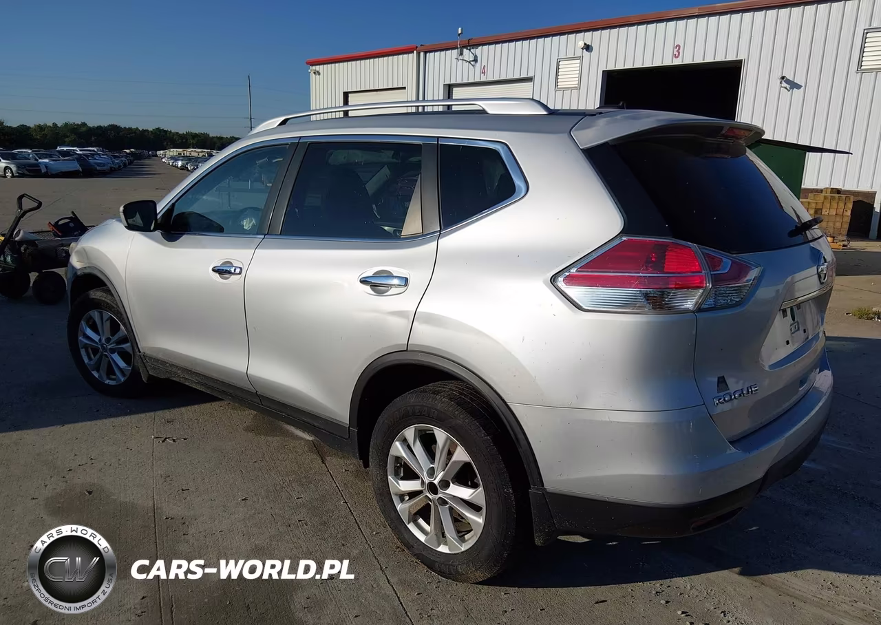 2015 Nissan Rogue Sv VIN:KNMAT2MV7FP587164 - 2
