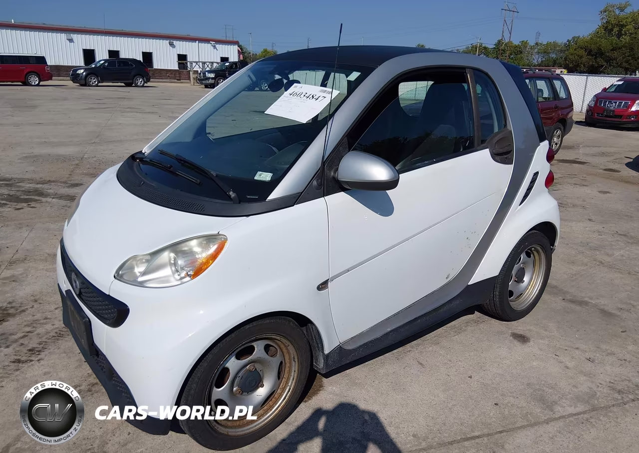 2013 Smart Fortwo Pure VIN:WMEEJ3BA4DK622056 - 2