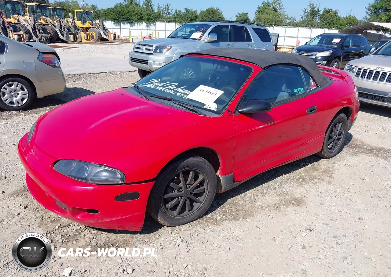 1996 Mitsubishi Eclipse Spyder Gs VIN:4A3AX35G7TE412167 - 2