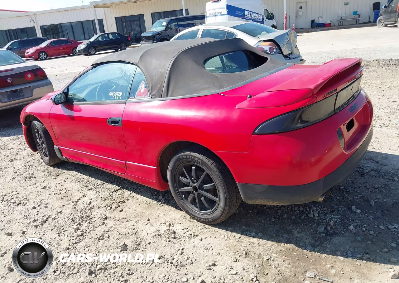 1996 Mitsubishi Eclipse Spyder Gs VIN:4A3AX35G7TE412167 - 3