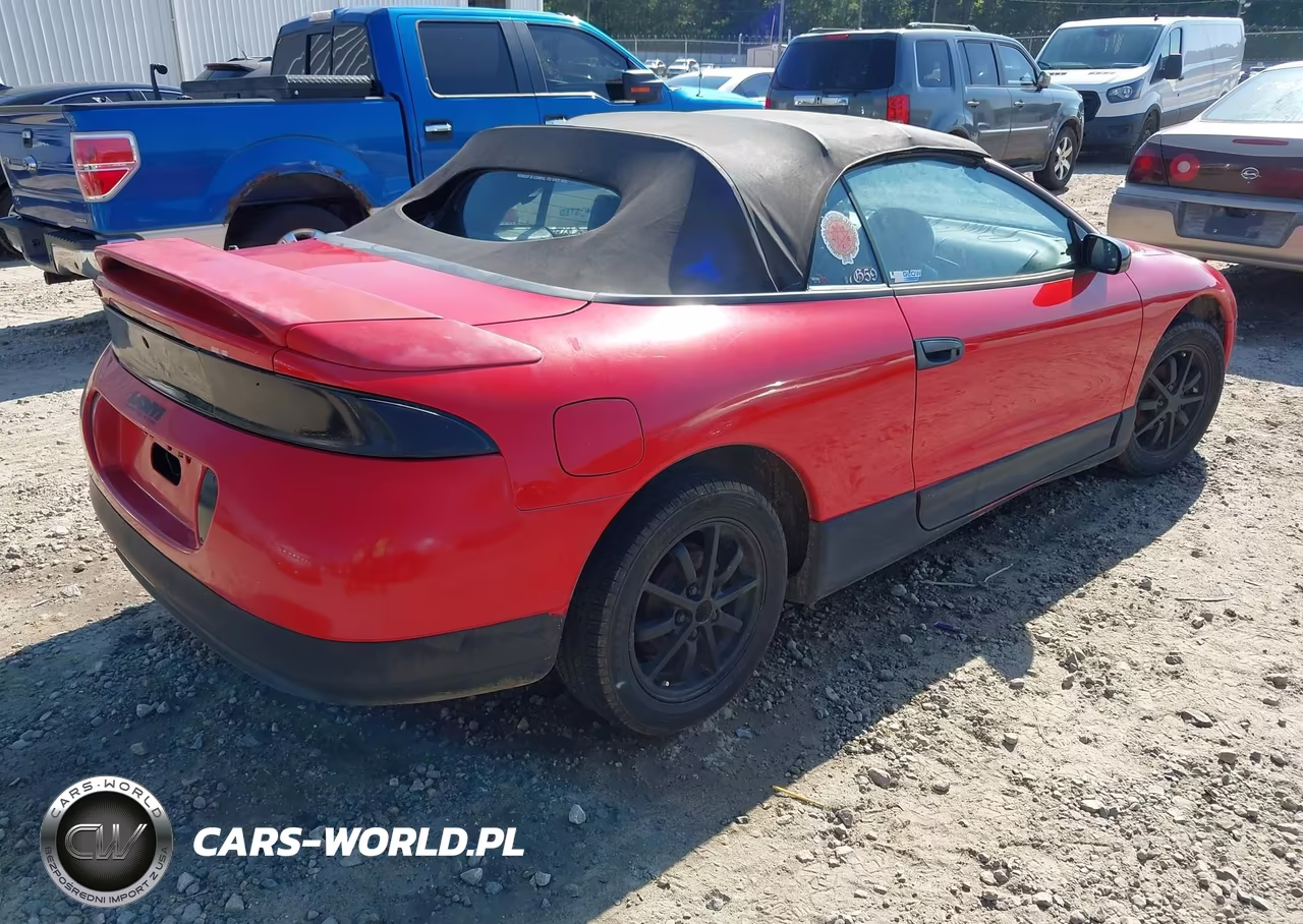 1996 Mitsubishi Eclipse Spyder Gs VIN:4A3AX35G7TE412167 - 4