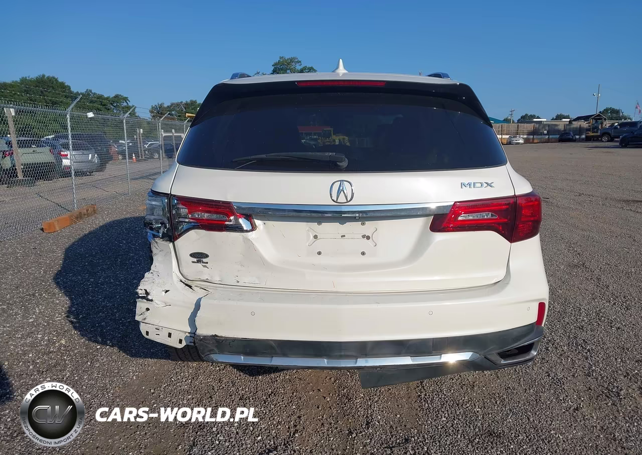 2017 Acura Mdx Advance Package VIN:5FRYD3H84HB004745 - 17