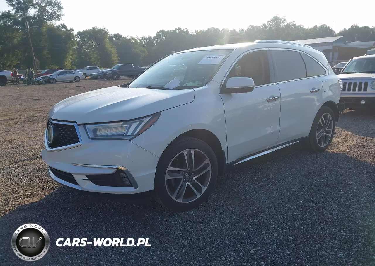 2017 Acura Mdx Advance Package VIN:5FRYD3H84HB004745 - 2