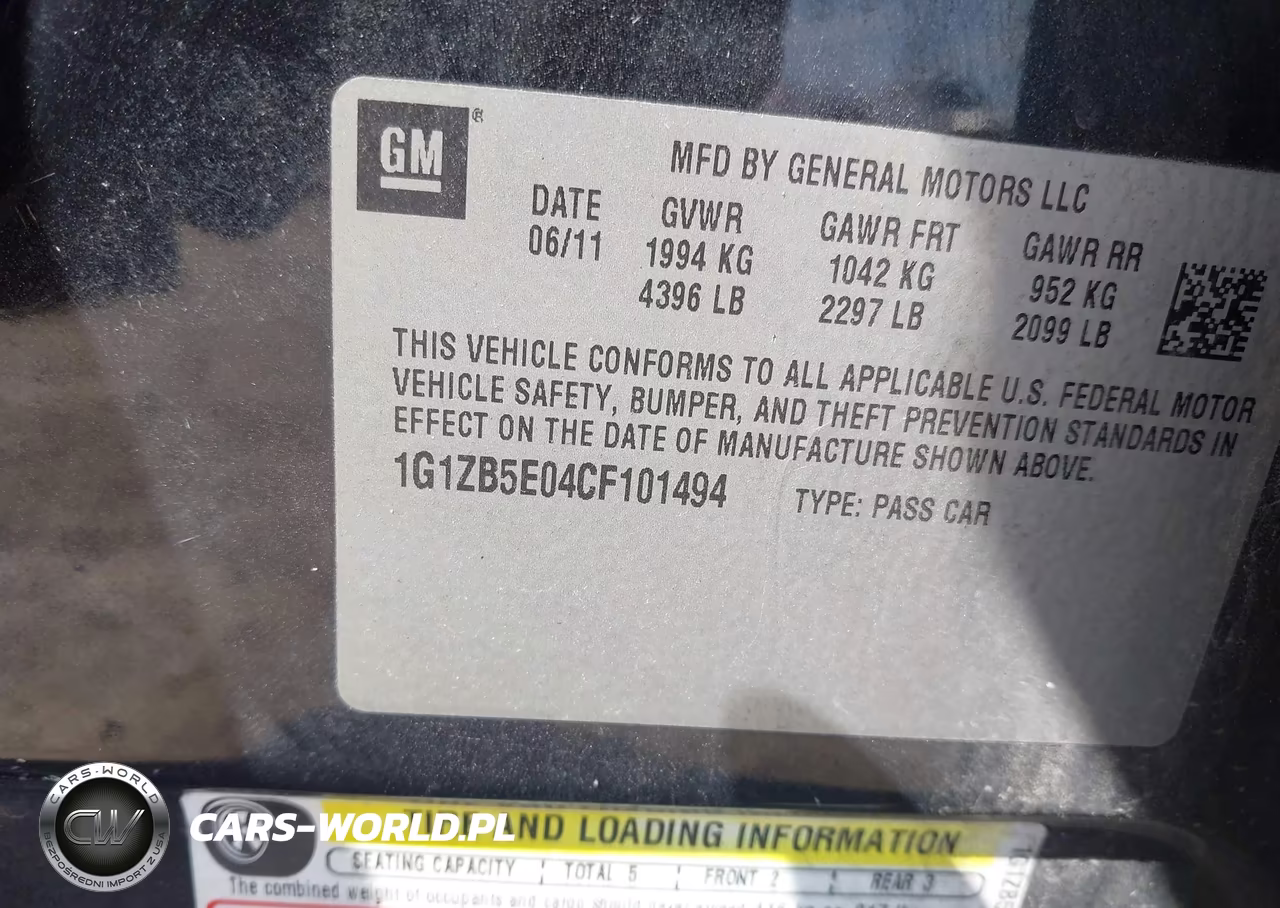 2012 Chevrolet Malibu Ls VIN:1G1ZB5E04CF101494 - 9