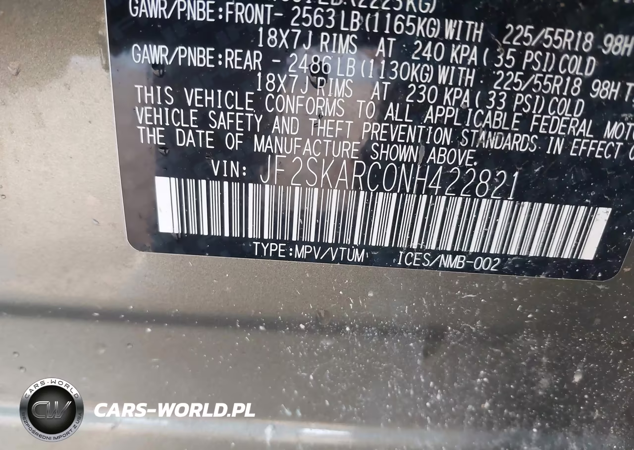 2022 Subaru Forester Touring VIN:JF2SKARC0NH422821 - 9
