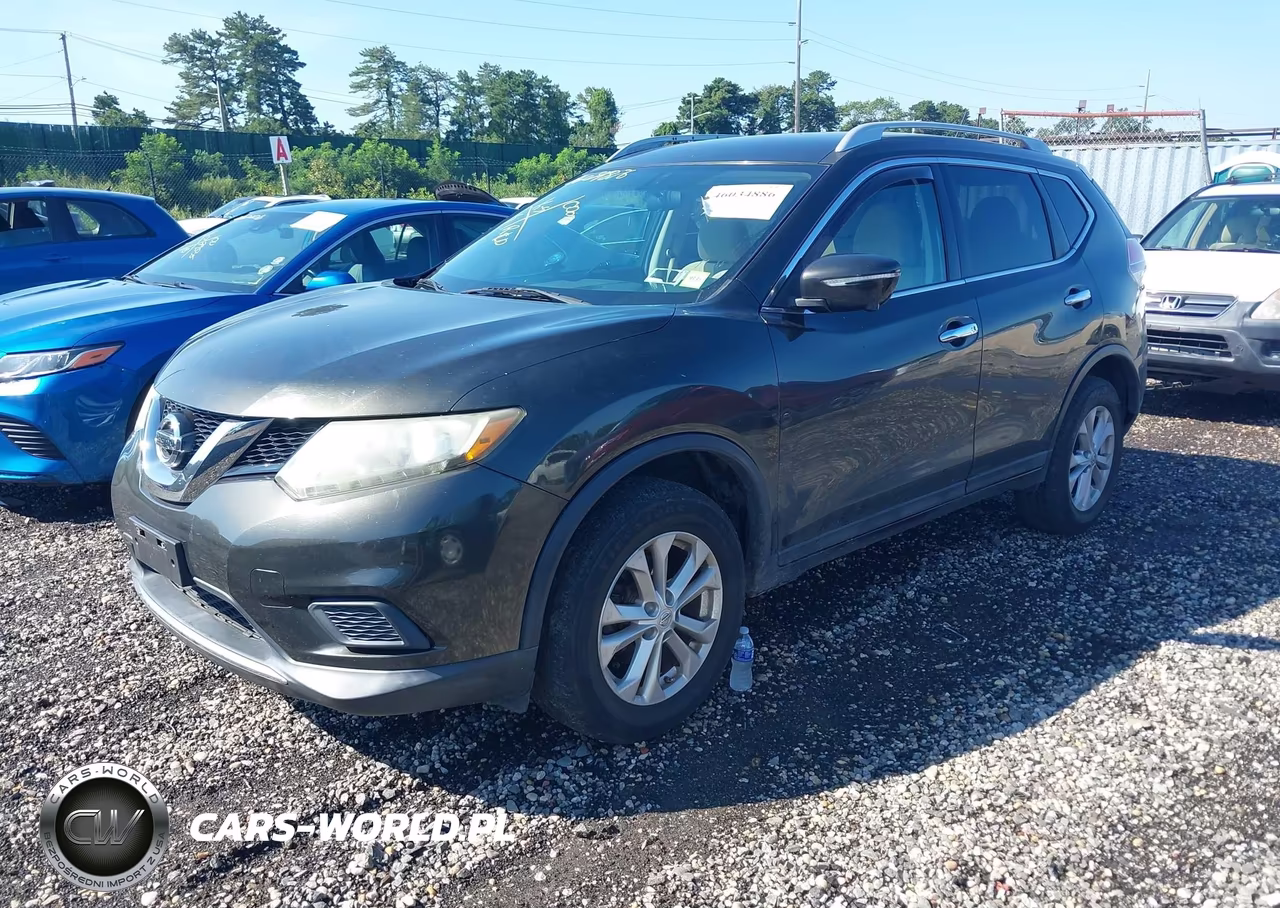2015 Nissan Rogue Sv VIN:5N1AT2MV3FC849474 - 2