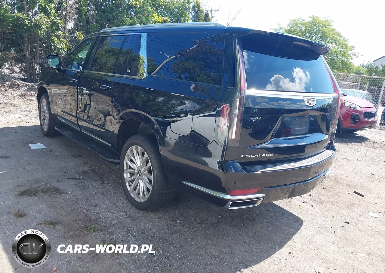 2022 Cadillac Escalade Esv 4Wd Luxury VIN:1GYS4JKL3NR291150 - 3