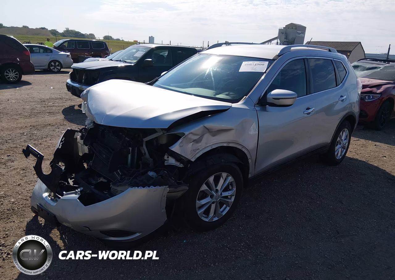 2016 Nissan Rogue Sv VIN:5N1AT2MV3GC893007 - 2