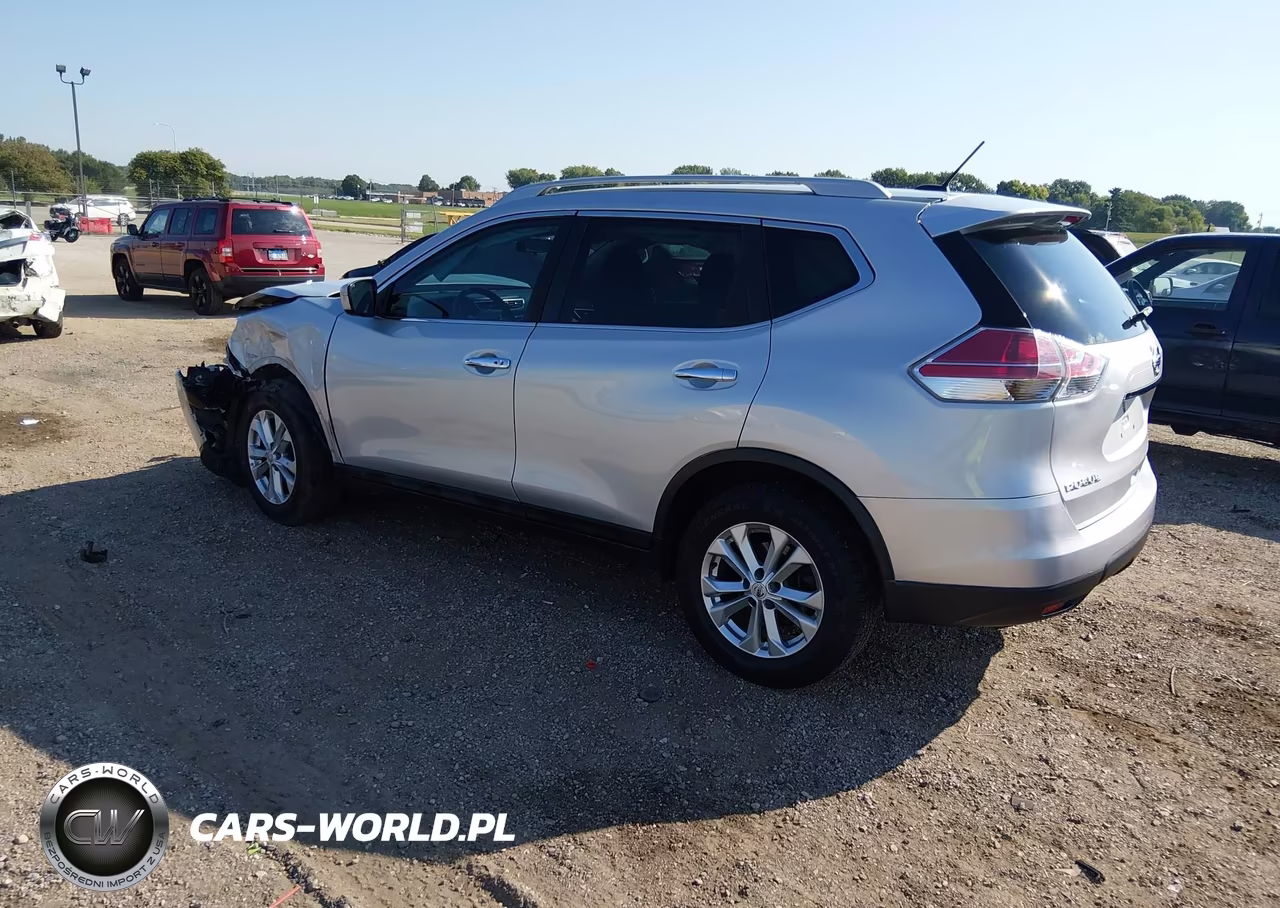 2016 Nissan Rogue Sv VIN:5N1AT2MV3GC893007 - 3
