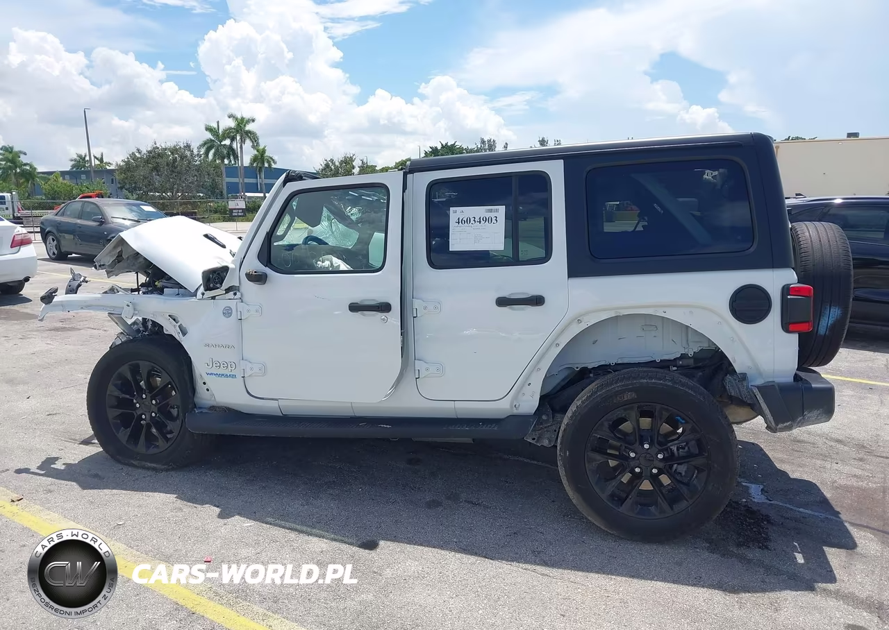 2022 Jeep Wrangler 4Xe Unlimited Sahara 4X4 VIN:1C4JJXP61NW279404 - 14