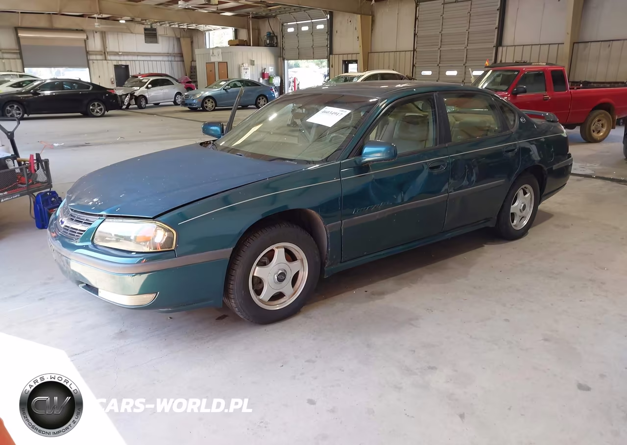 2000 Chevrolet Impala Ls VIN:2G1WH55K4Y9158796 - 2