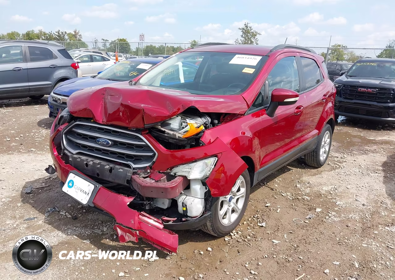 2020 Ford Ecosport Se VIN:MAJ3S2GE7LC324043 - 2