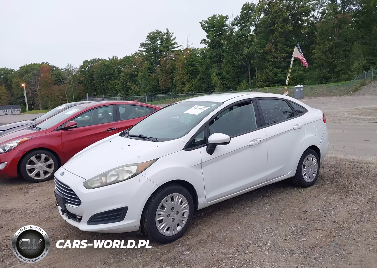 2015 Ford Fiesta S VIN:3FADP4AJXFM190753 - 2