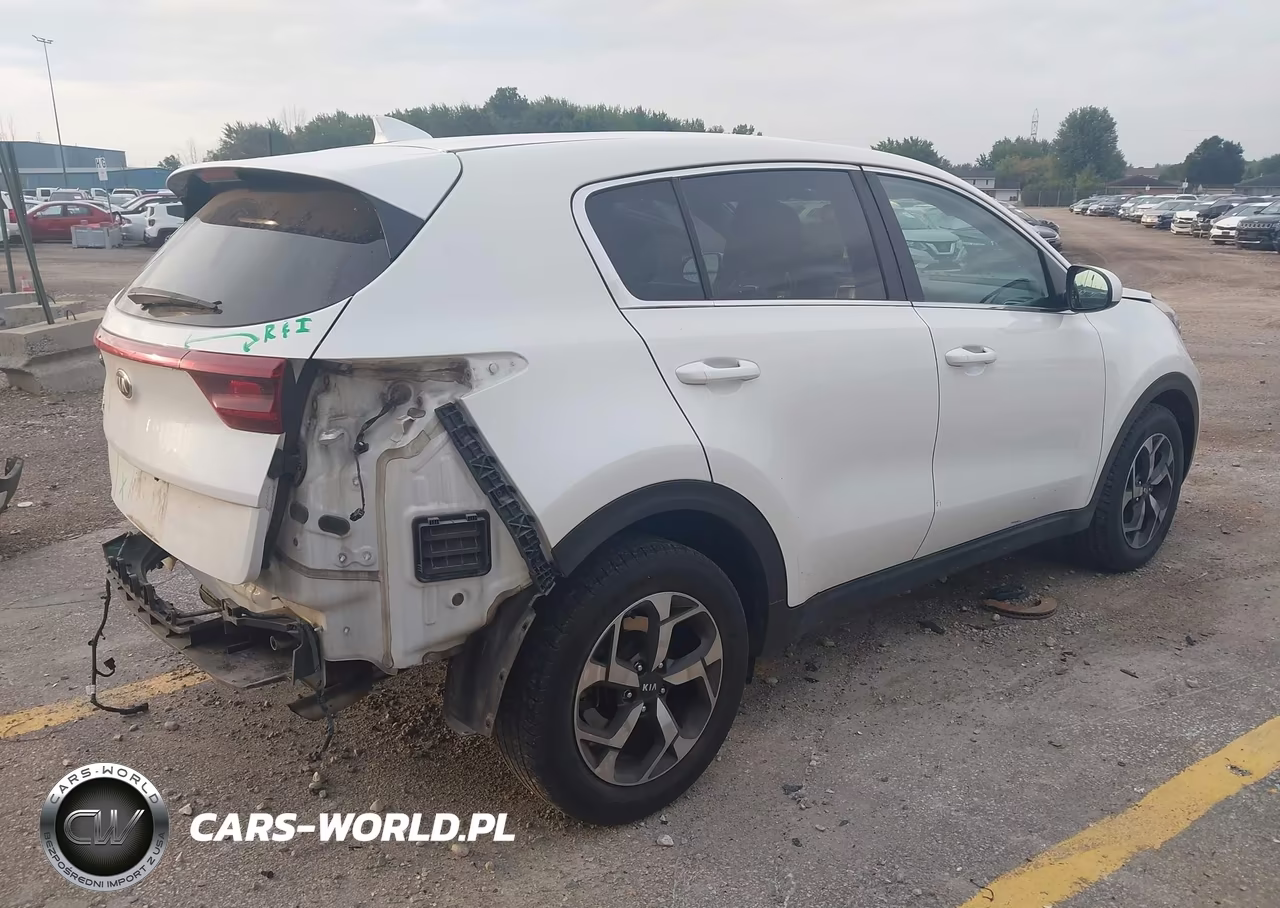 2021 Kia Sportage Lx VIN:KNDPM3AC6M7896654 - 4