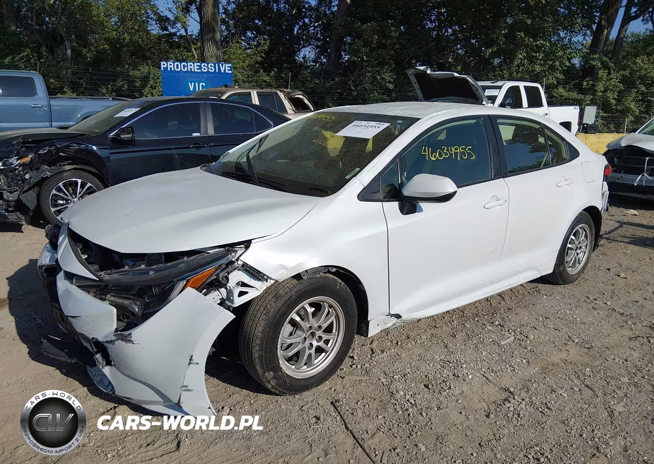 2022 Toyota Corolla Hybrid Le VIN:JTDEAMDE1N3001132 - 2