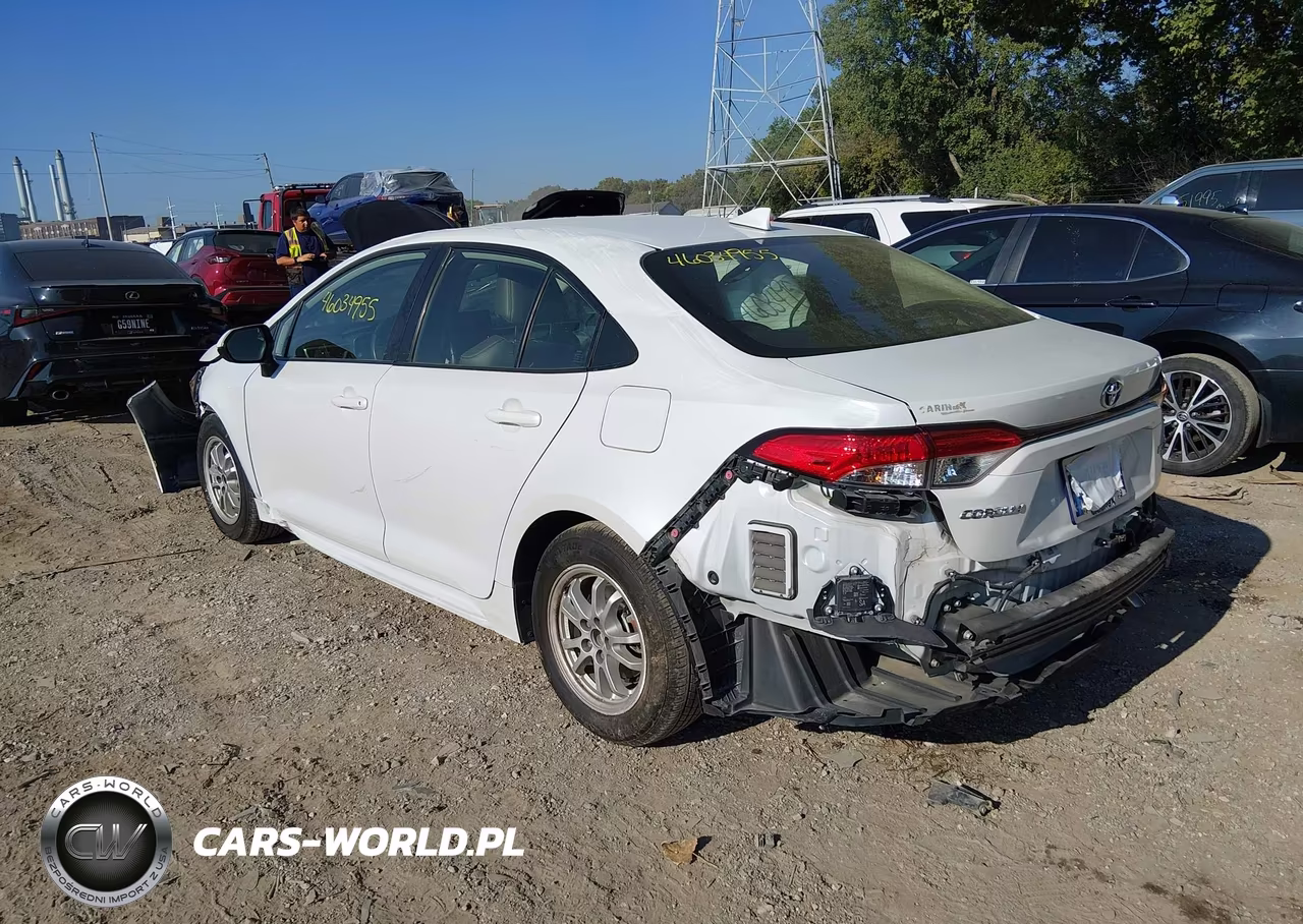 2022 Toyota Corolla Hybrid Le VIN:JTDEAMDE1N3001132 - 3