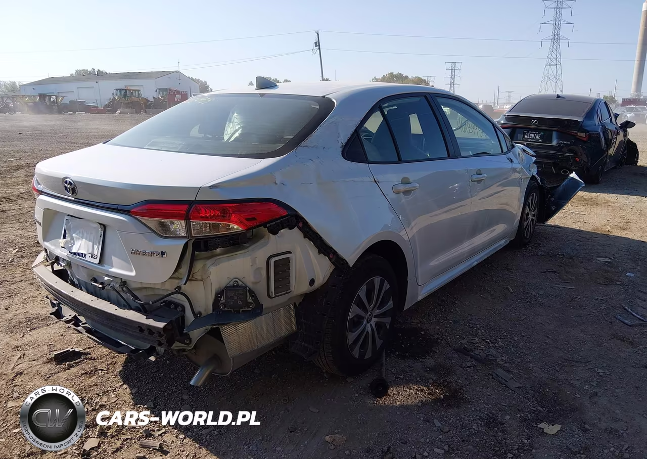 2022 Toyota Corolla Hybrid Le VIN:JTDEAMDE1N3001132 - 4