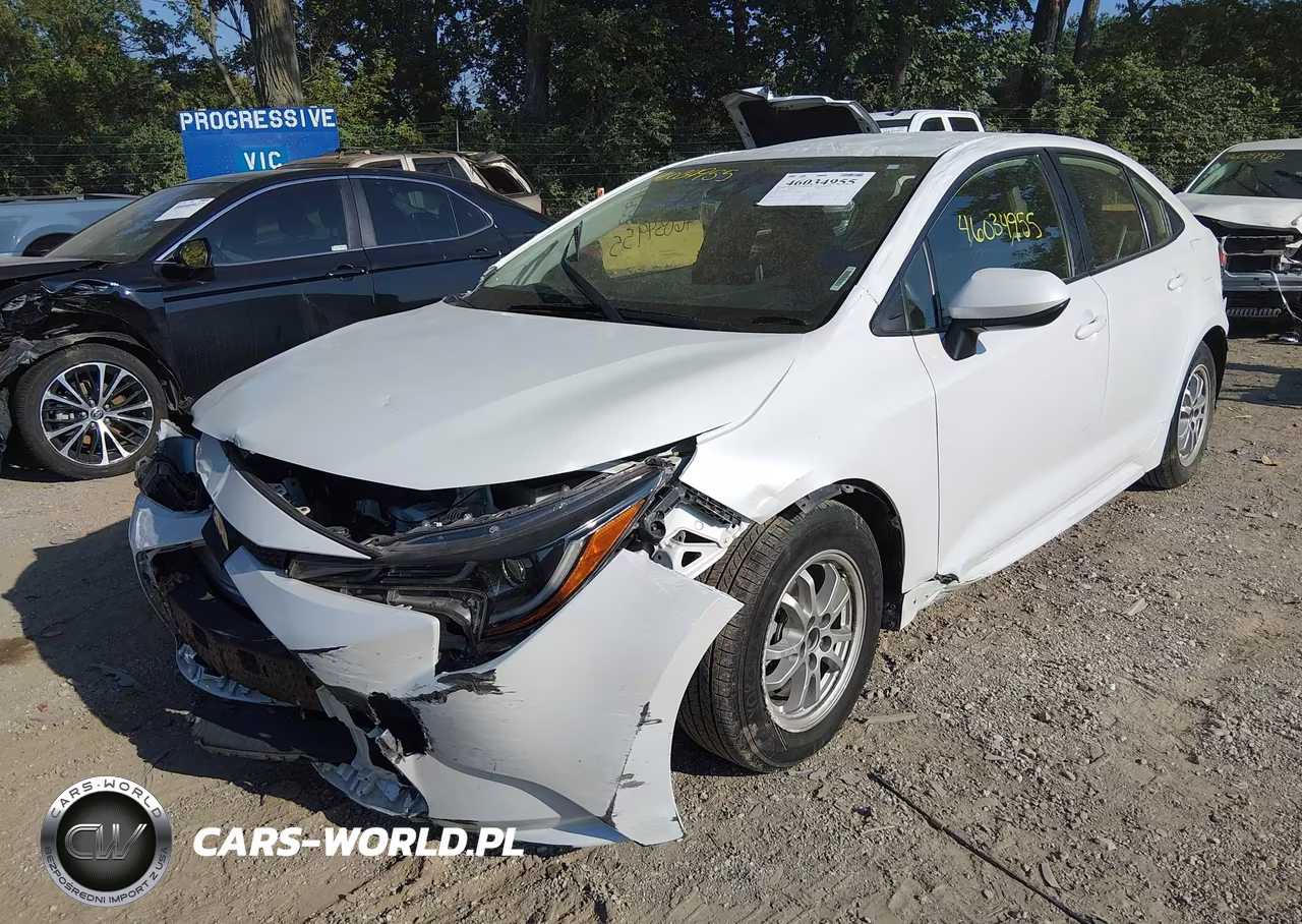 2022 Toyota Corolla Hybrid Le VIN:JTDEAMDE1N3001132 - 6