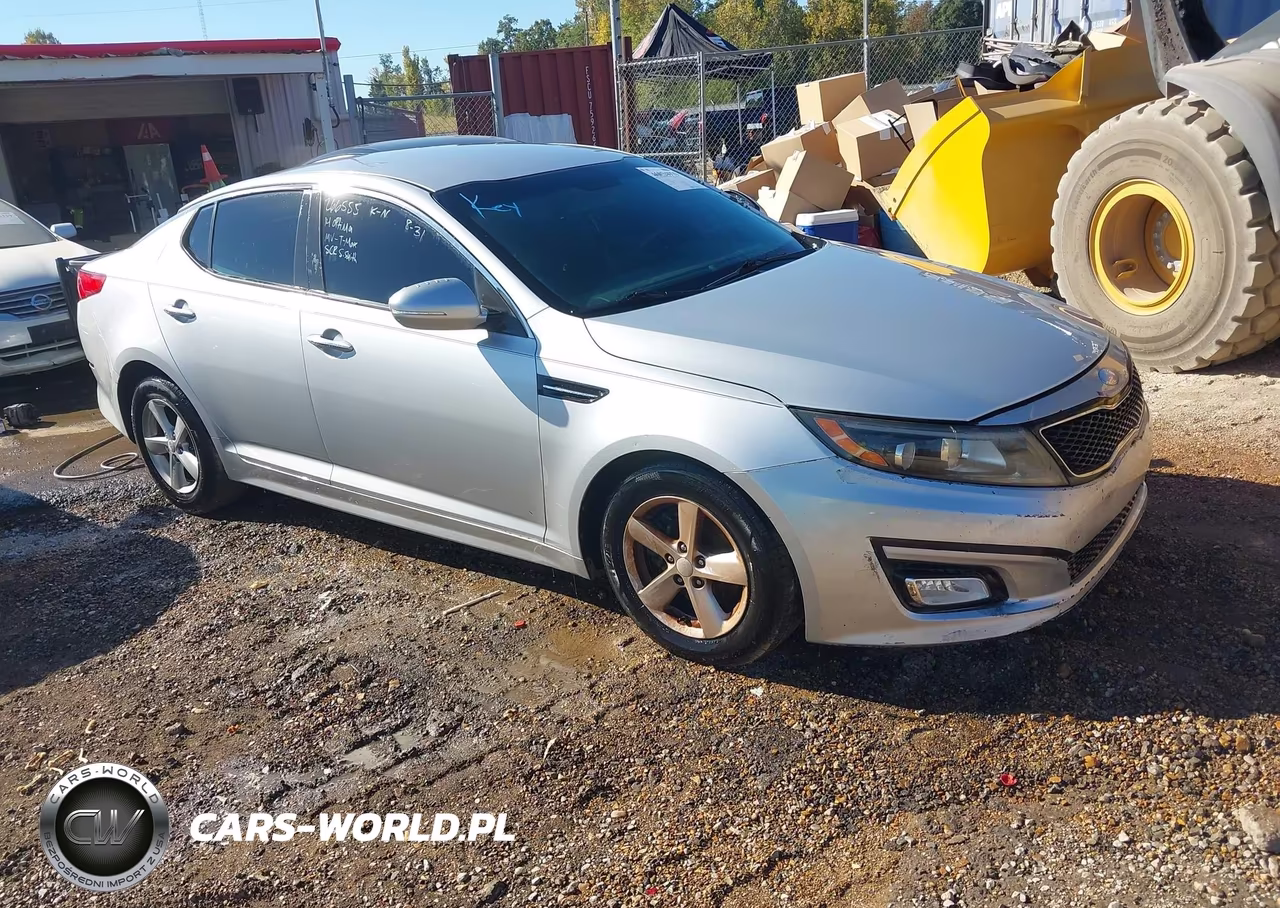 2014 Kia Optima Lx VIN:5XXGM4A78EG266555 - 1