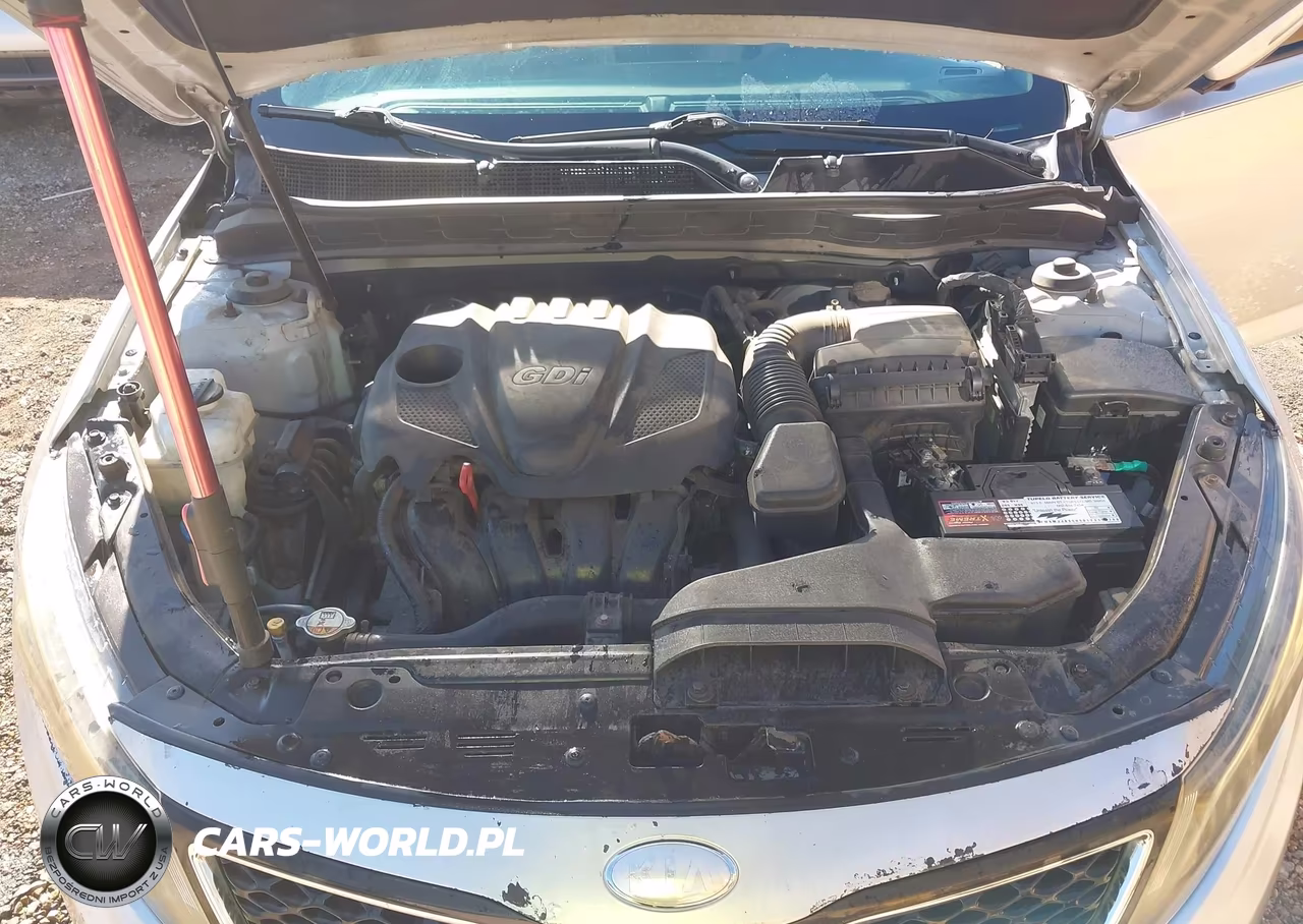 2014 Kia Optima Lx VIN:5XXGM4A78EG266555 - 10