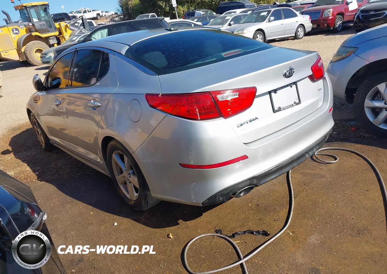 2014 Kia Optima Lx VIN:5XXGM4A78EG266555 - 3