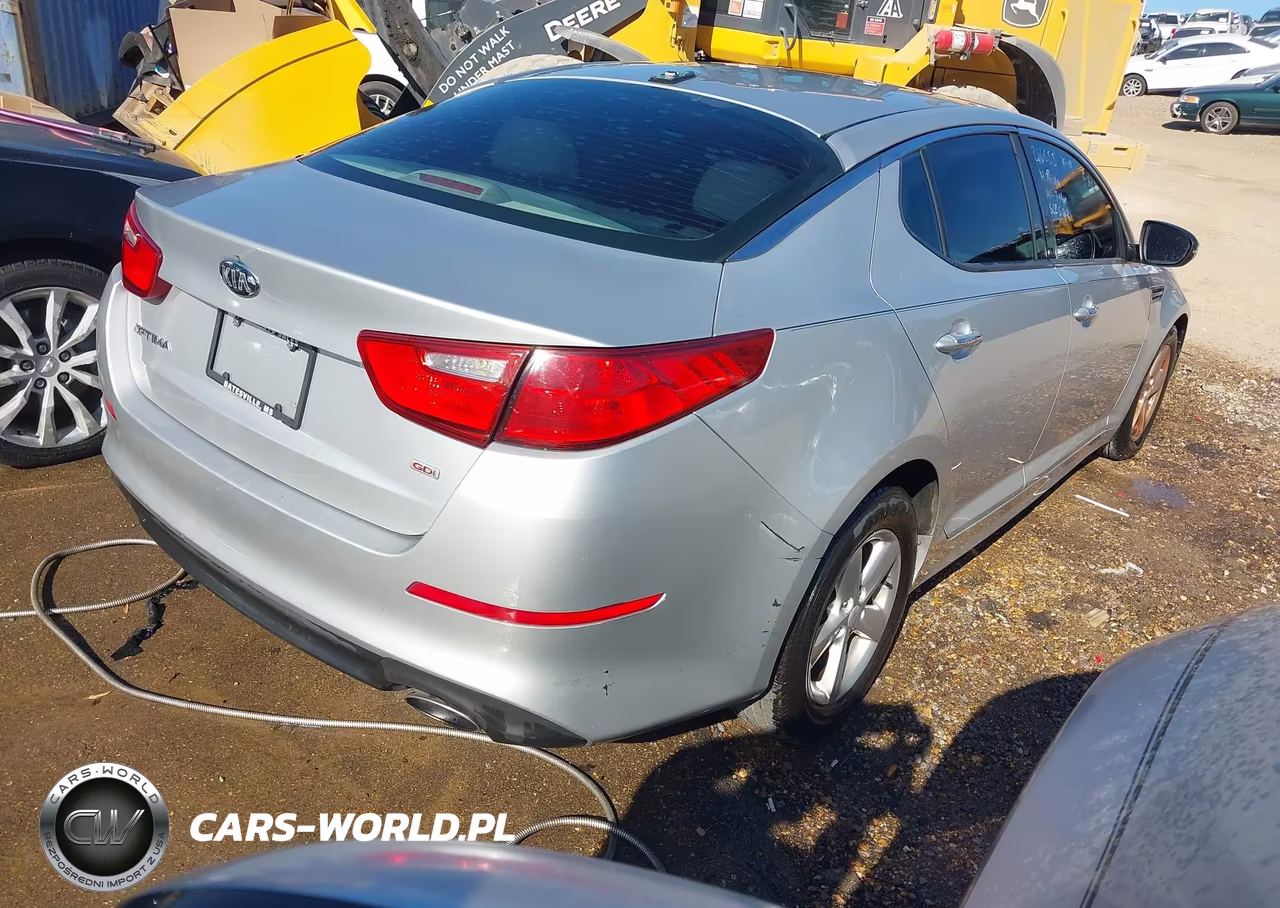 2014 Kia Optima Lx VIN:5XXGM4A78EG266555 - 4
