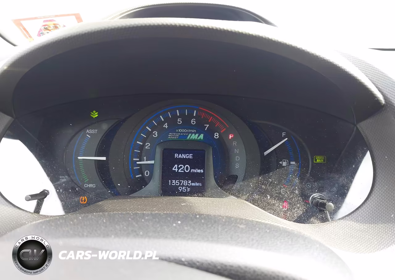 2012 Honda Insight Ex VIN:JHMZE2H73CS005576 - 7
