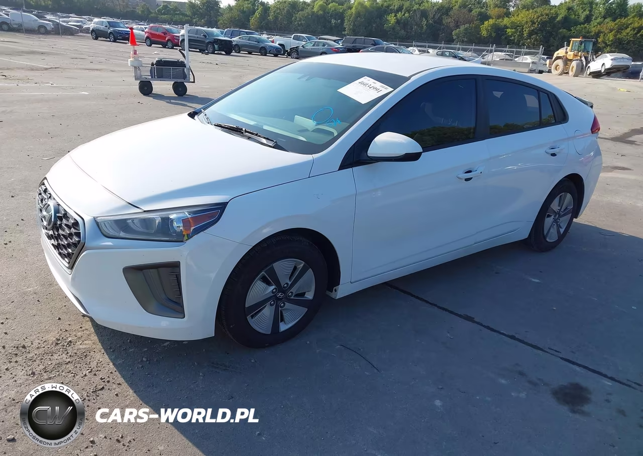 2022 Hyundai Ioniq Hybrid Blue VIN:KMHC65LC2NU285097 - 2