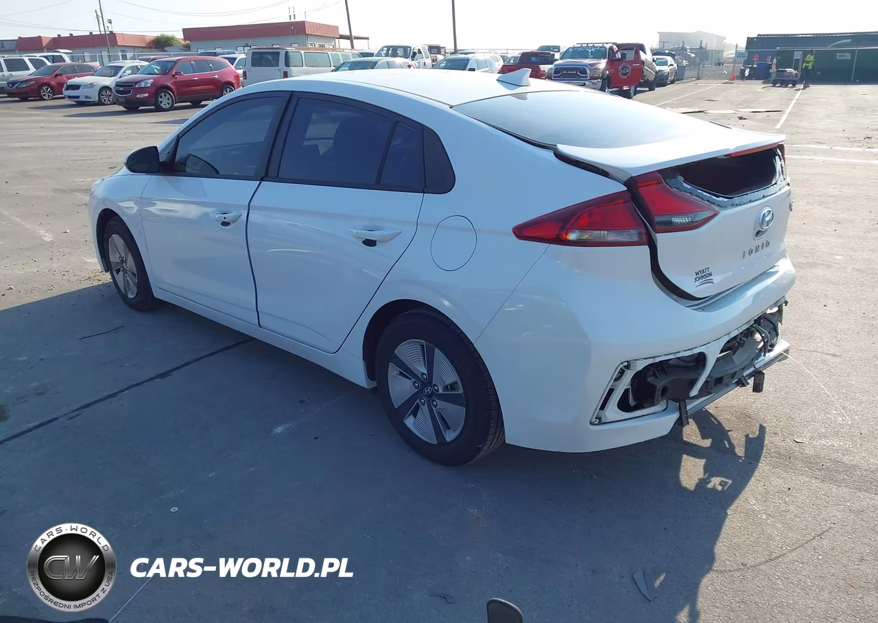 2022 Hyundai Ioniq Hybrid Blue VIN:KMHC65LC2NU285097 - 3