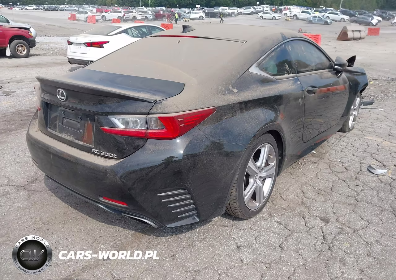 2016 Lexus Rc 200T VIN:JTHHA5BC2G5002607 - 4