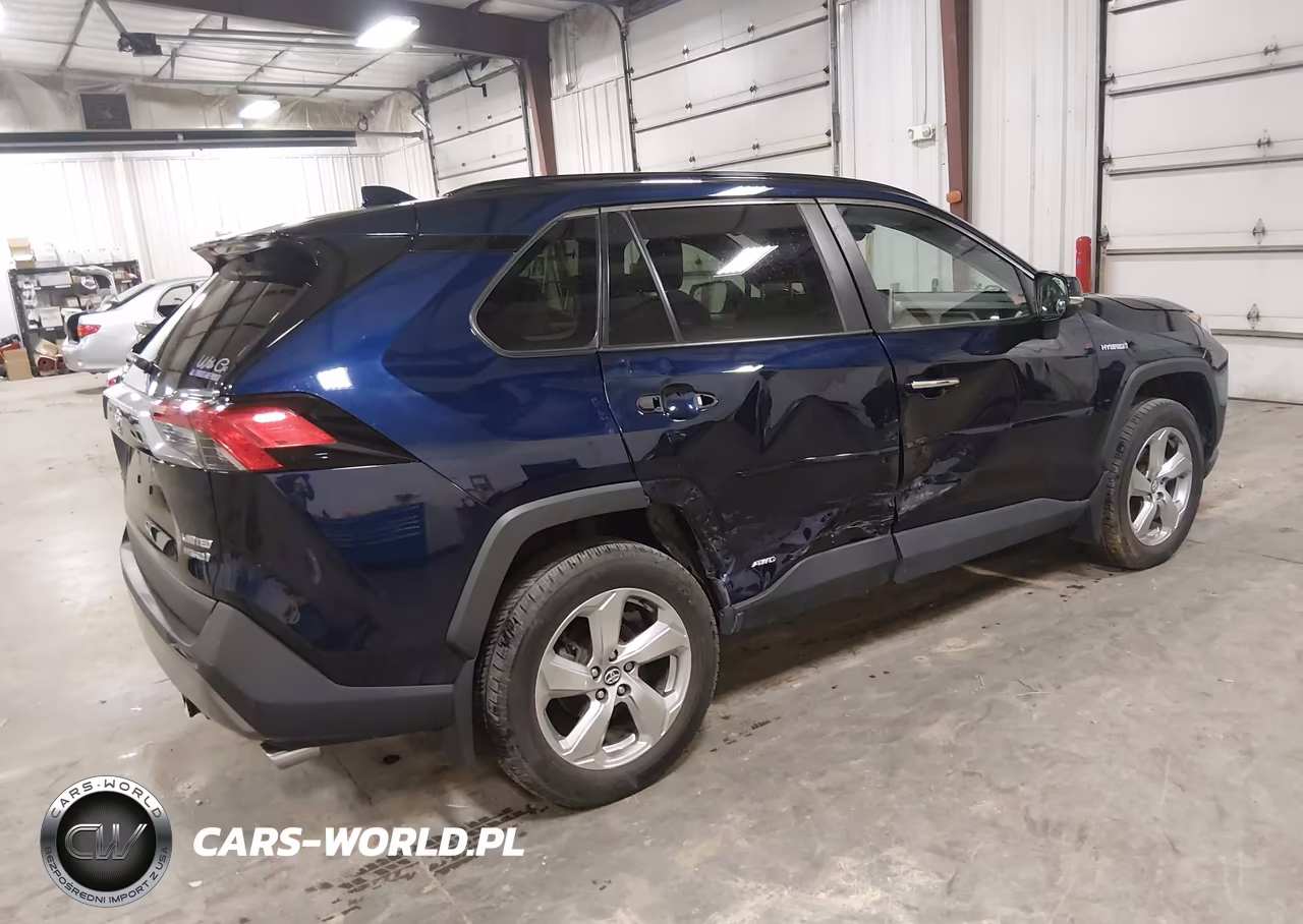 2020 Toyota Rav4 Hybrid Limited VIN:4T3DWRFV6LU001516 - 4