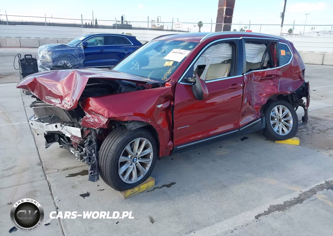 2013 BMW X3 xDrive28I VIN:5UXWX9C58D0A14866 - 2