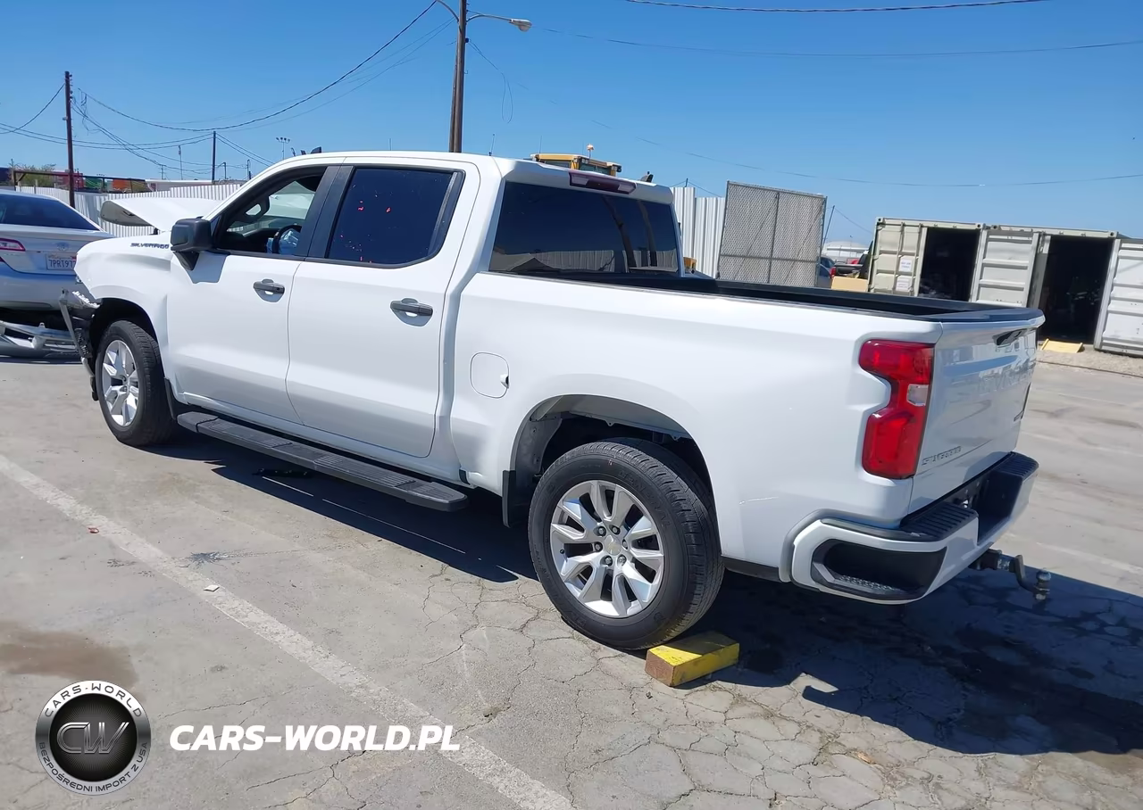 2022 Chevrolet Silverado 1500 Ltd 2Wd Short Bed Custom VIN:1GCPWBEK5NZ238223 - 3