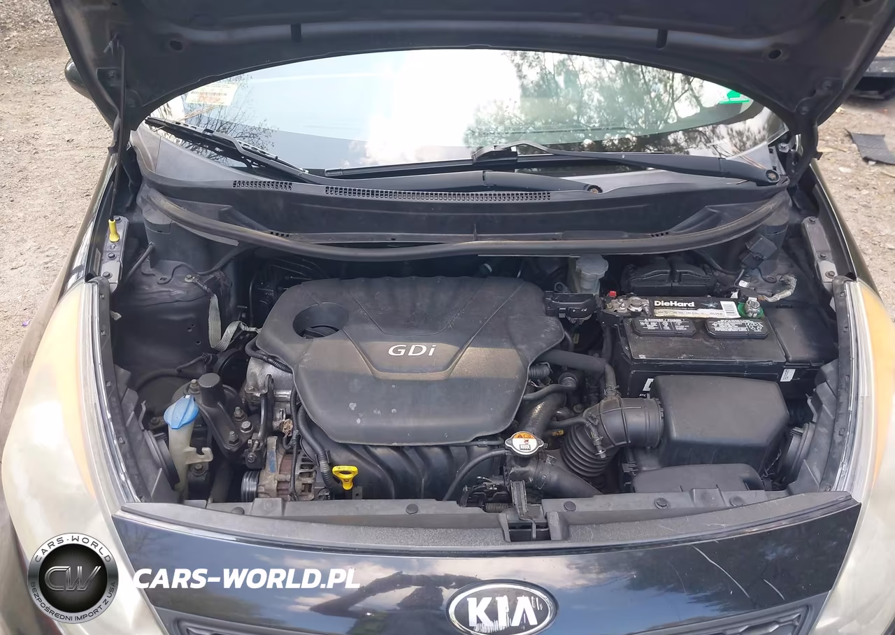 2014 Kia Rio Lx VIN:KNADM5A39E6410390 - 10