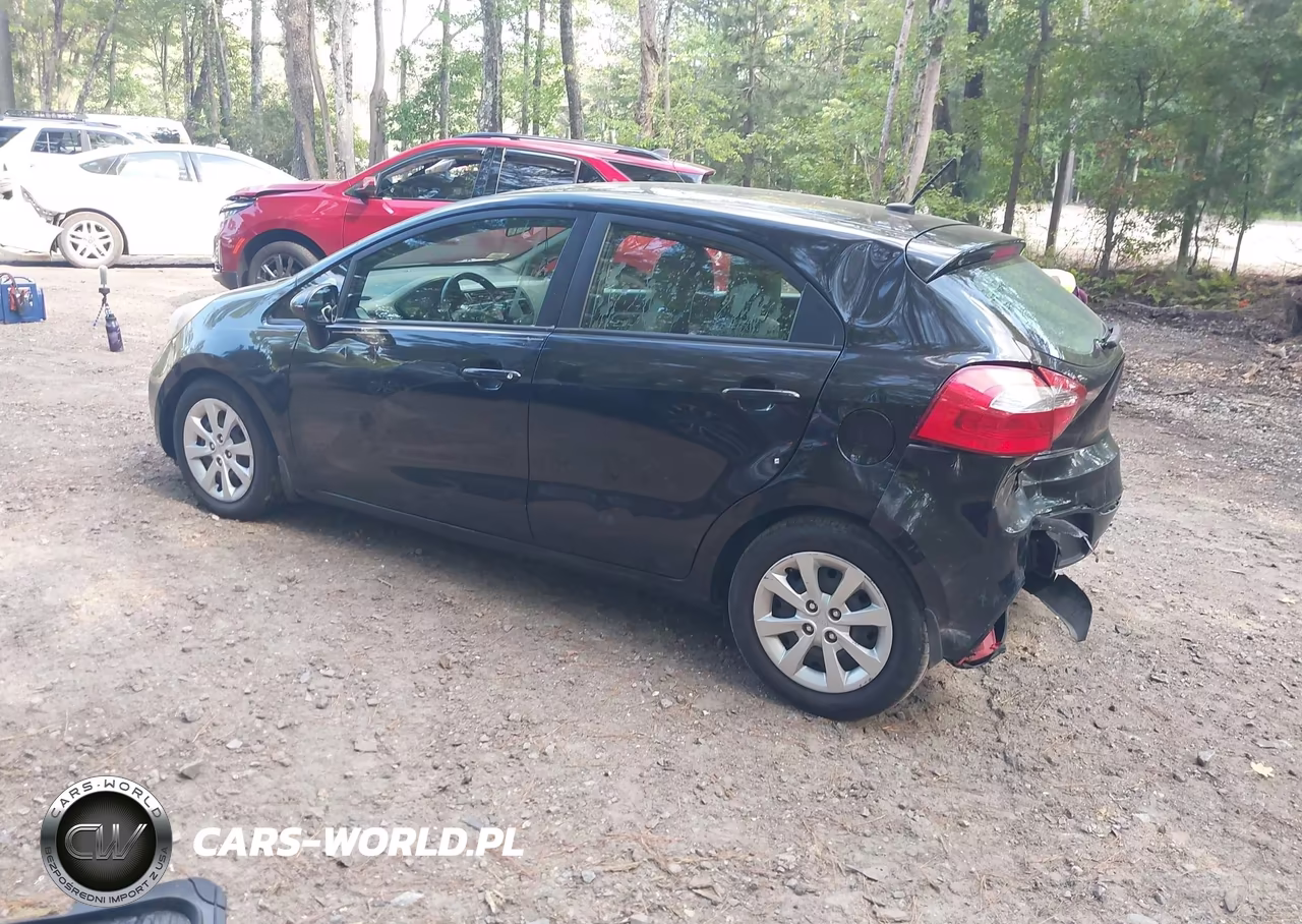 2014 Kia Rio Lx VIN:KNADM5A39E6410390 - 3