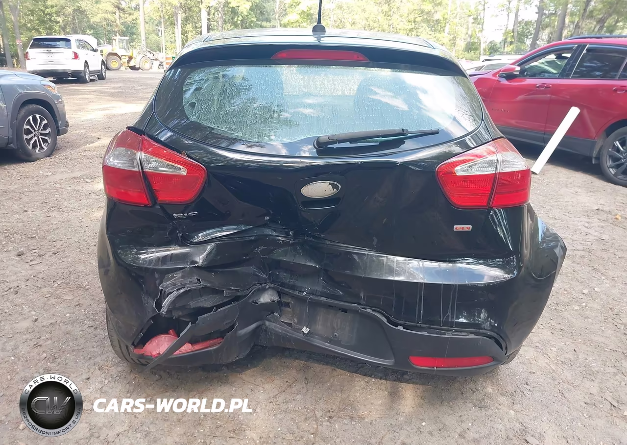 2014 Kia Rio Lx VIN:KNADM5A39E6410390 - 6